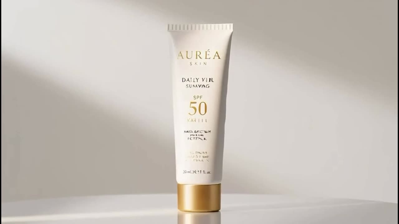 Aurea Skin Care — beauty film poster